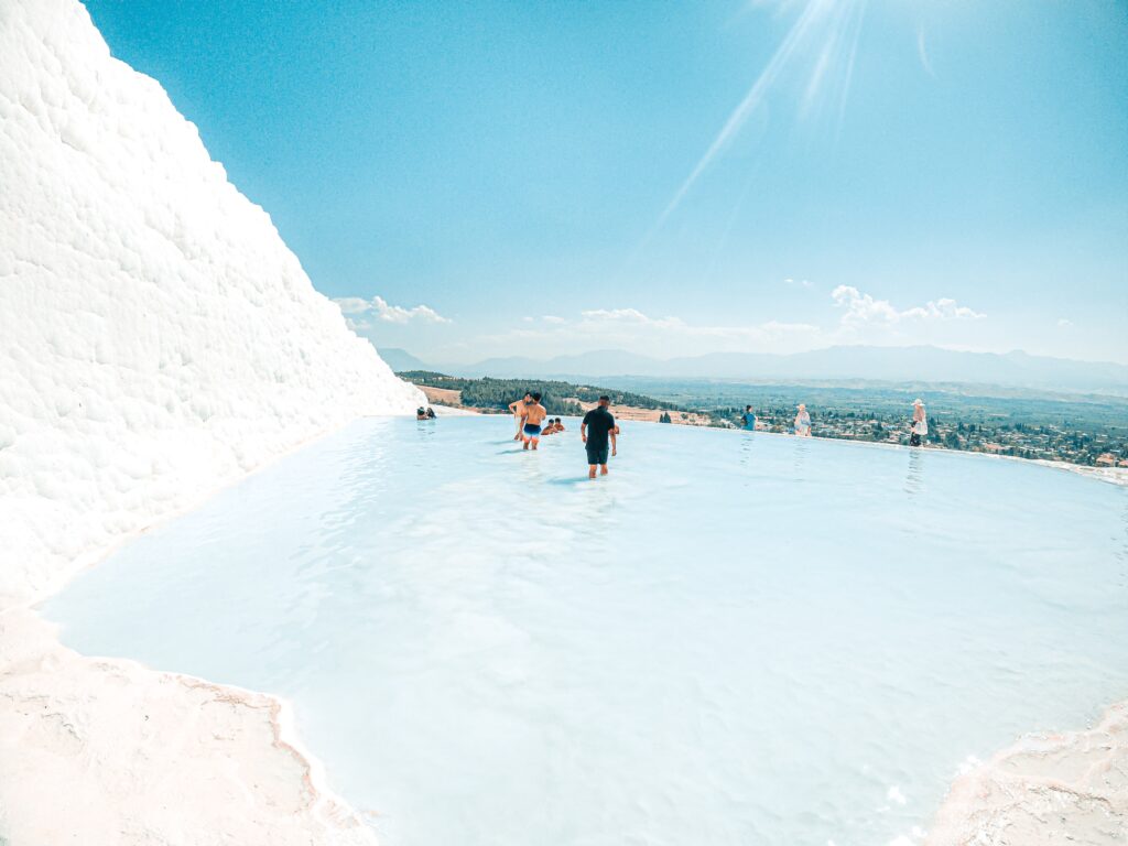 Pamukkale Tour from Antalya – Cotton Castle, Travertines & Hierapolis Day Trip